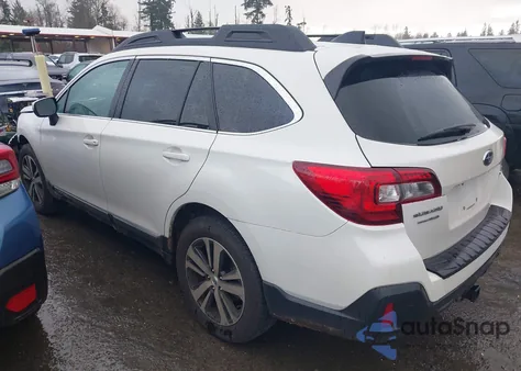 2018 Subaru Outback 2.5I Limited z USA, uszkodzony, nr VIN 4S4BSANC0J3309619